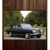 Металлическая табличка Rolls-Royce Silver Shadow